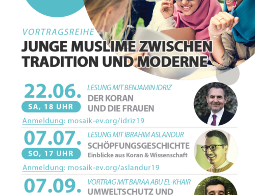 Vortragsreihe: Junge Muslime zwischen Tradition und Moderne